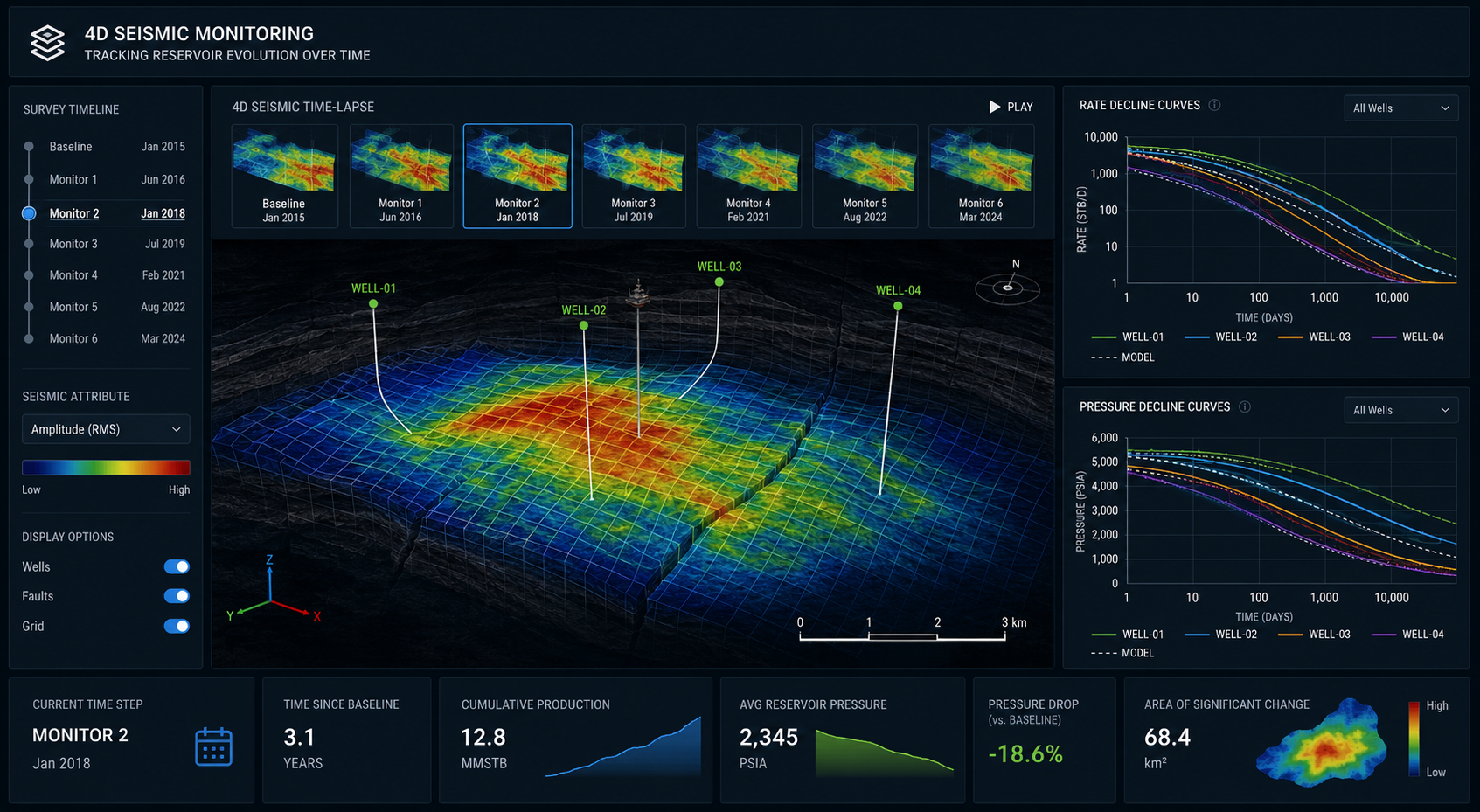 CO₂ storage simulation